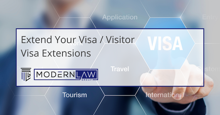 Extienda su Visa / Extensiones de Visa de Visitante
