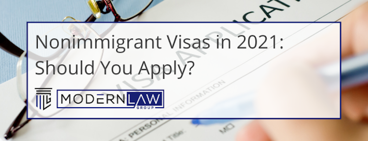 Visas de No Inmigrante en 2021: ¿Debería Aplicar?
